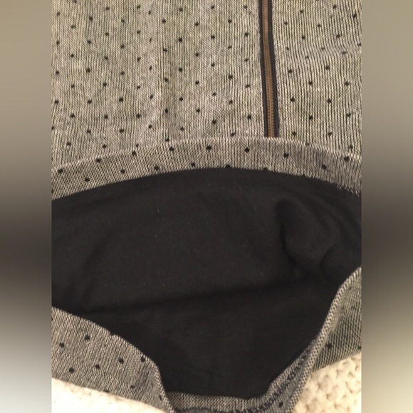 Tweed Baby Gap lined winter gray long sleeve polka dot zipper toddler holiday ❄️ - Picture 6 of 8